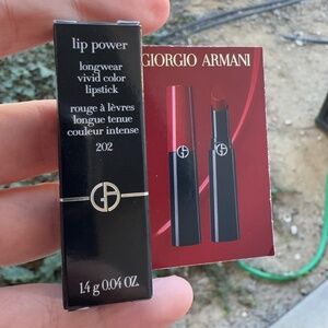 Giorgio Armani Lip Power Longwear Vivid Lipstick MINI #202 Grazia